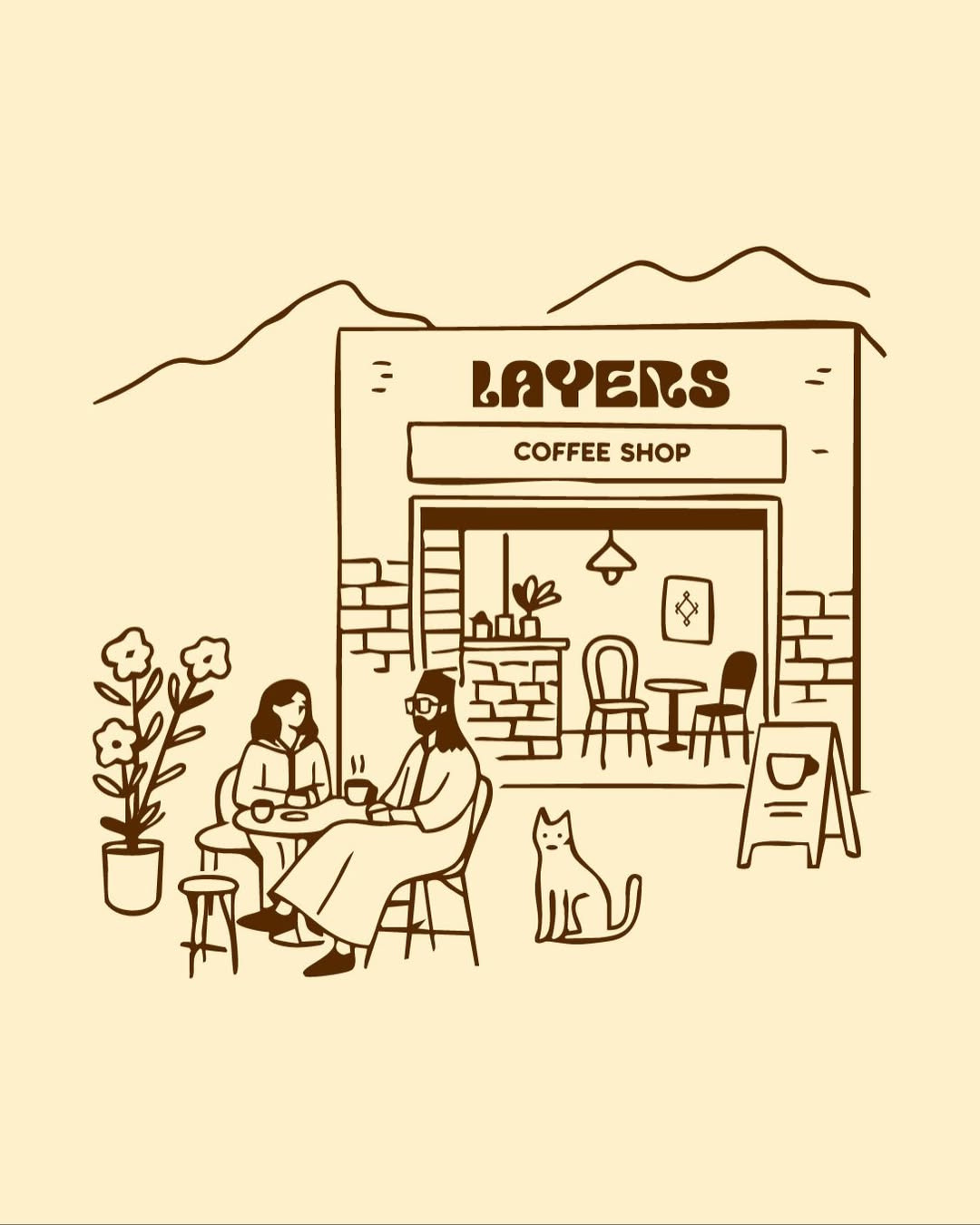 Layers Coffee Shop visual 4