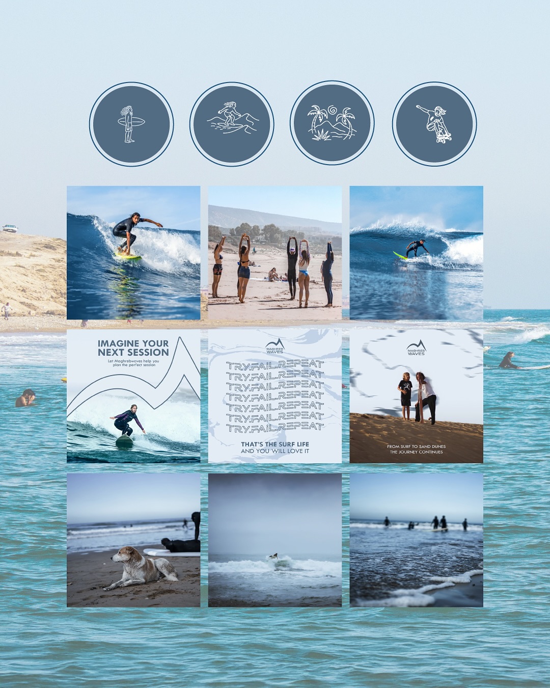 Maghreb Waves visual 3